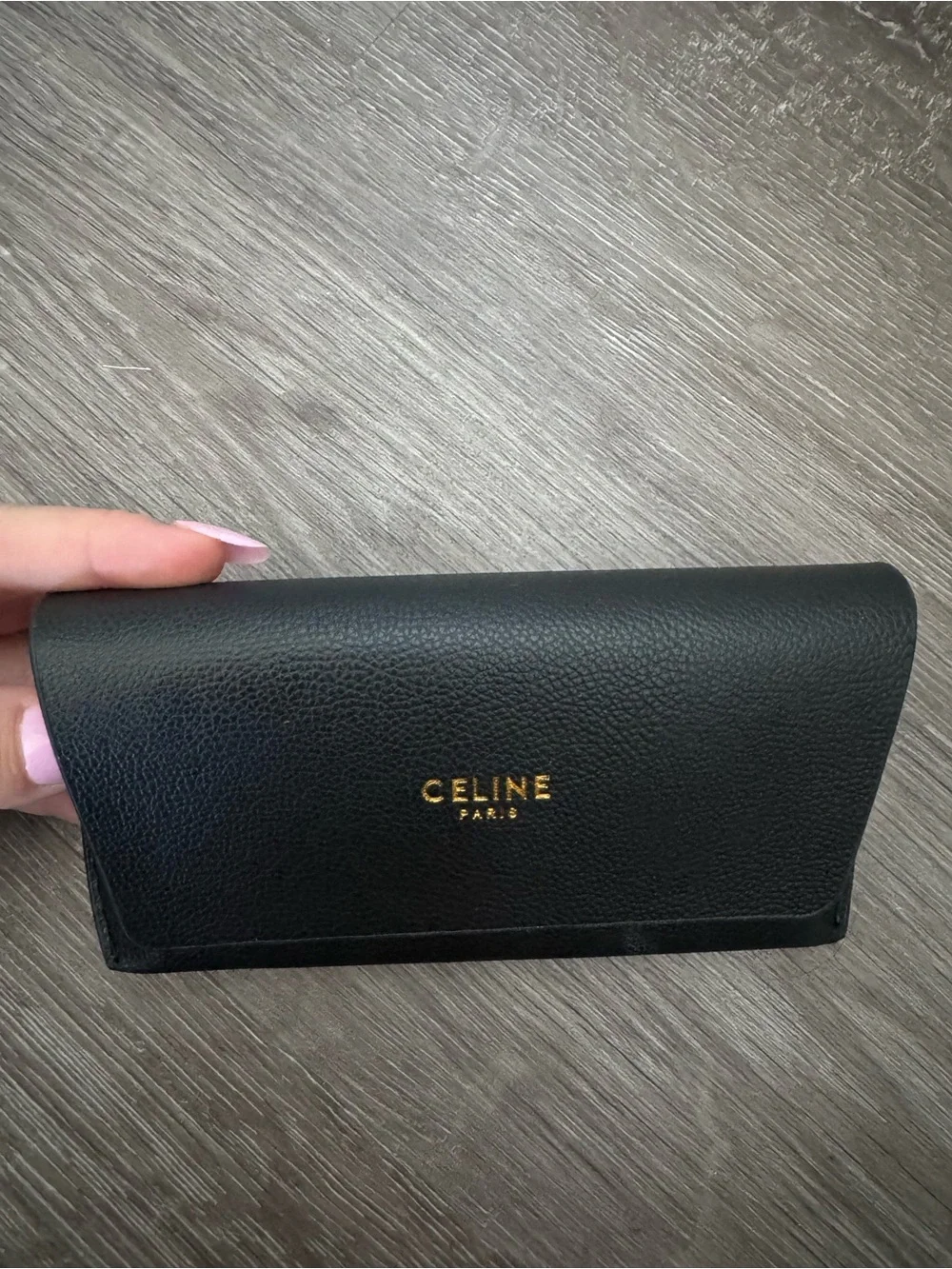 Celine Tortoiseshell Brown Oval Logo Sunglasses - Picture 3 of 6